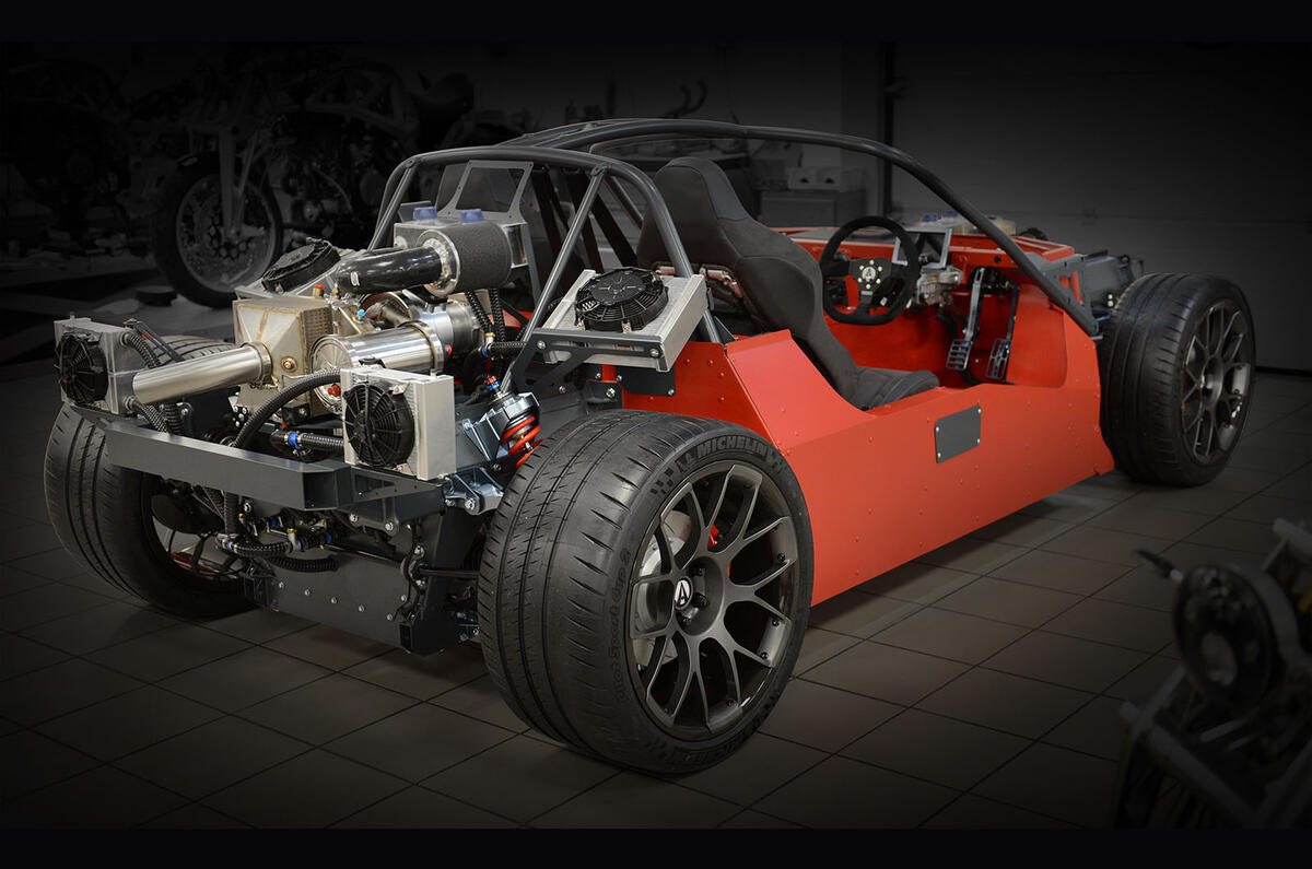 Ariel P40 supercar project