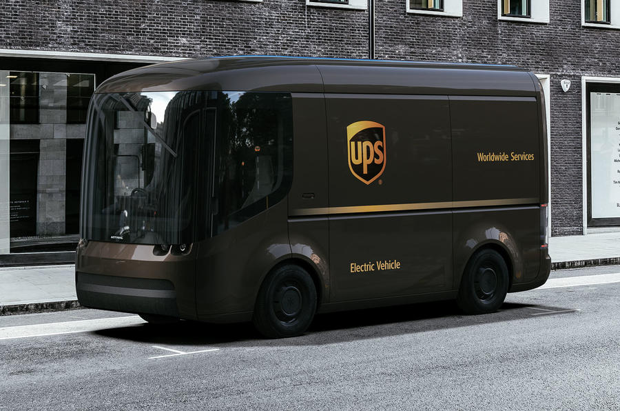 UPS orders 10,000 electric vans from British start-up Arrival | Autocar