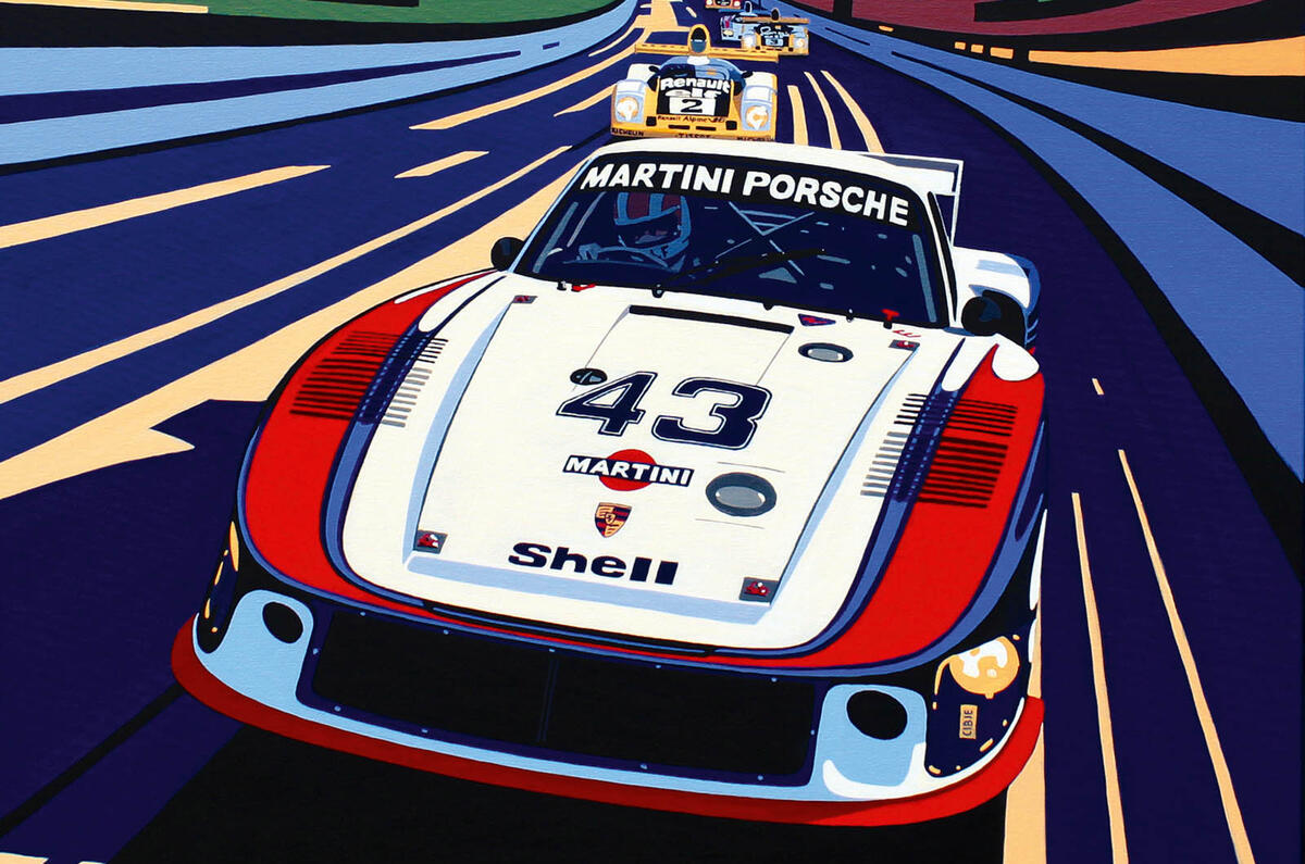 The art of the speed meeting one of Britain's best car artists Autocar