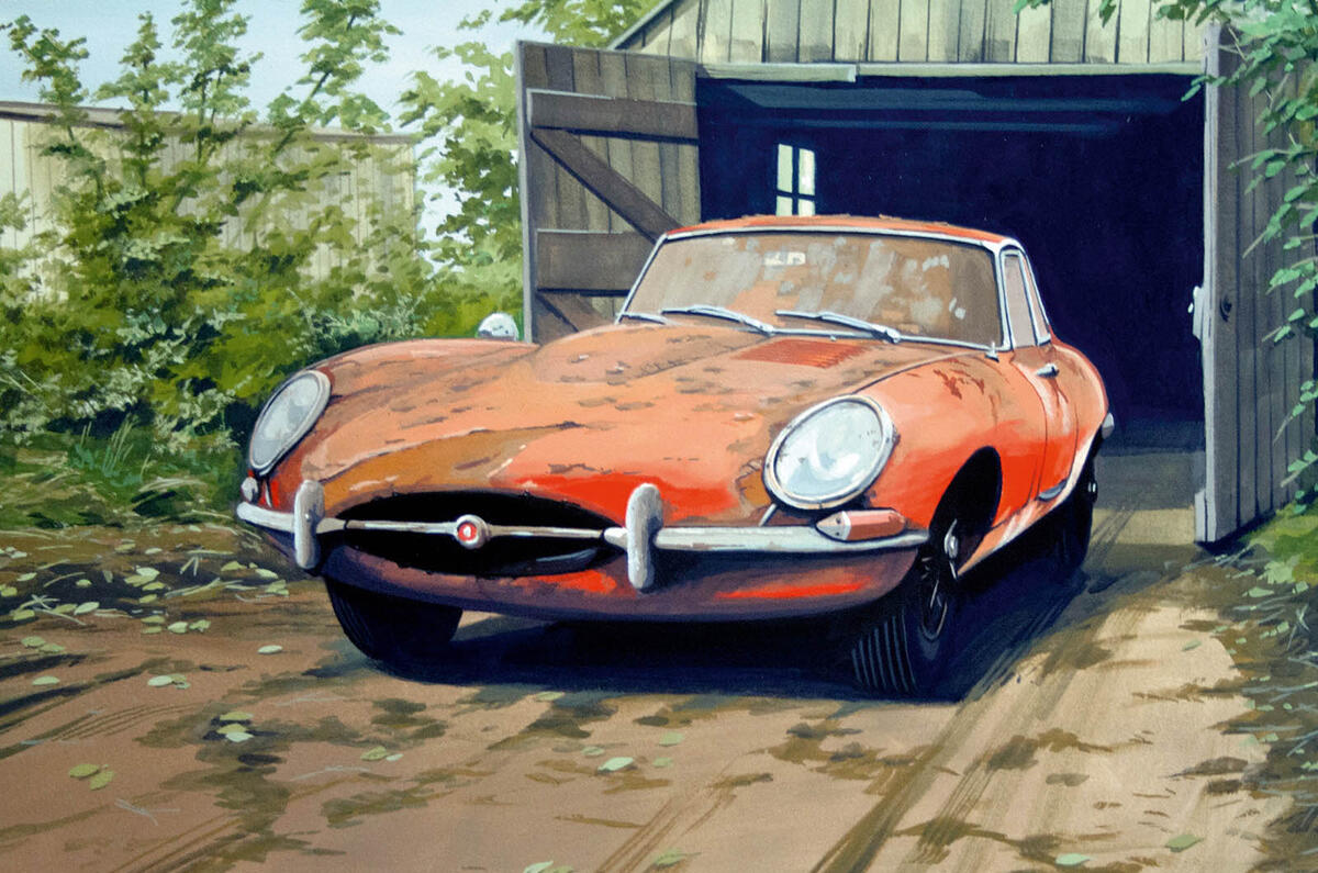 The art of the speed meeting one of Britain's best car artists Autocar
