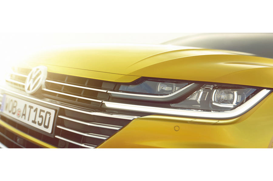 Volkswagen Arteon design previewed ahead of Geneva