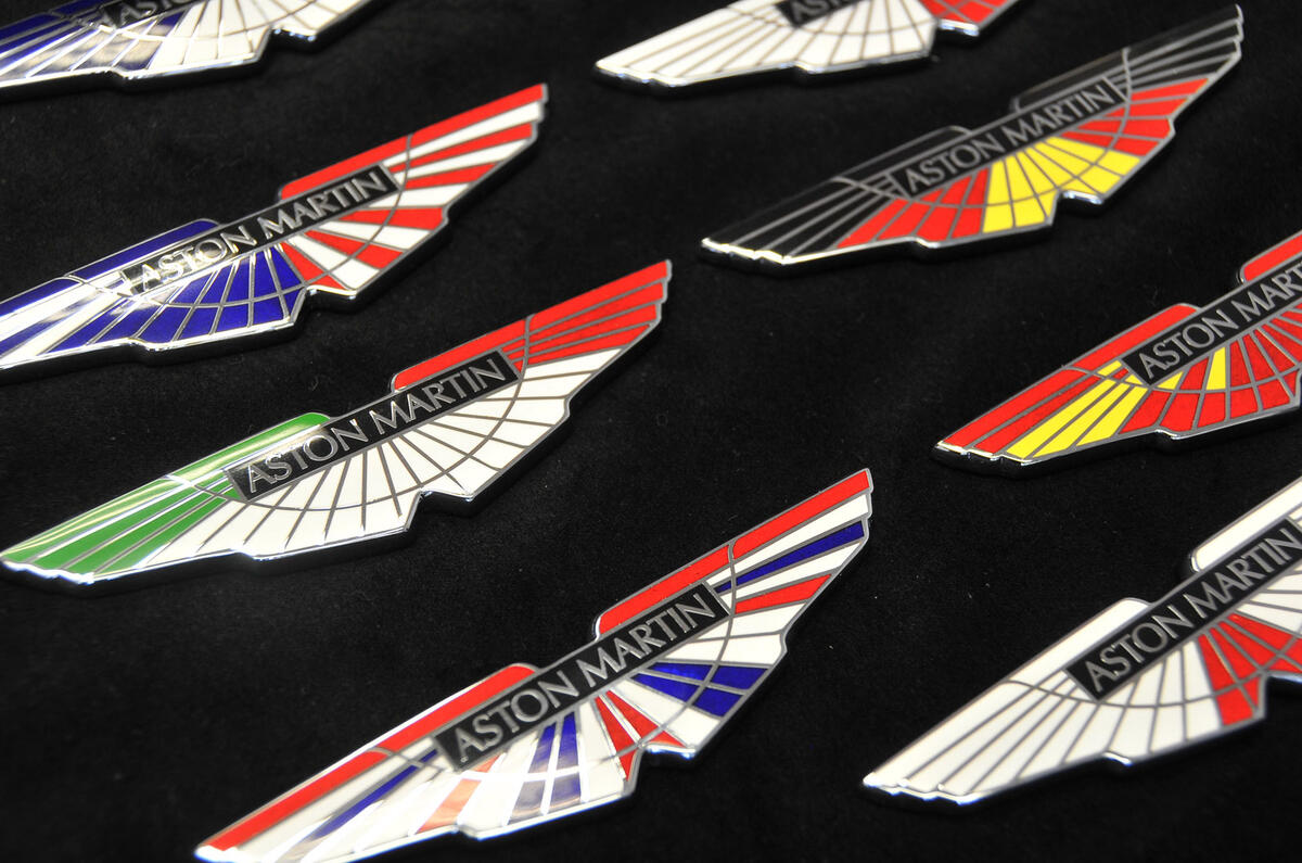 Aston Martin badges