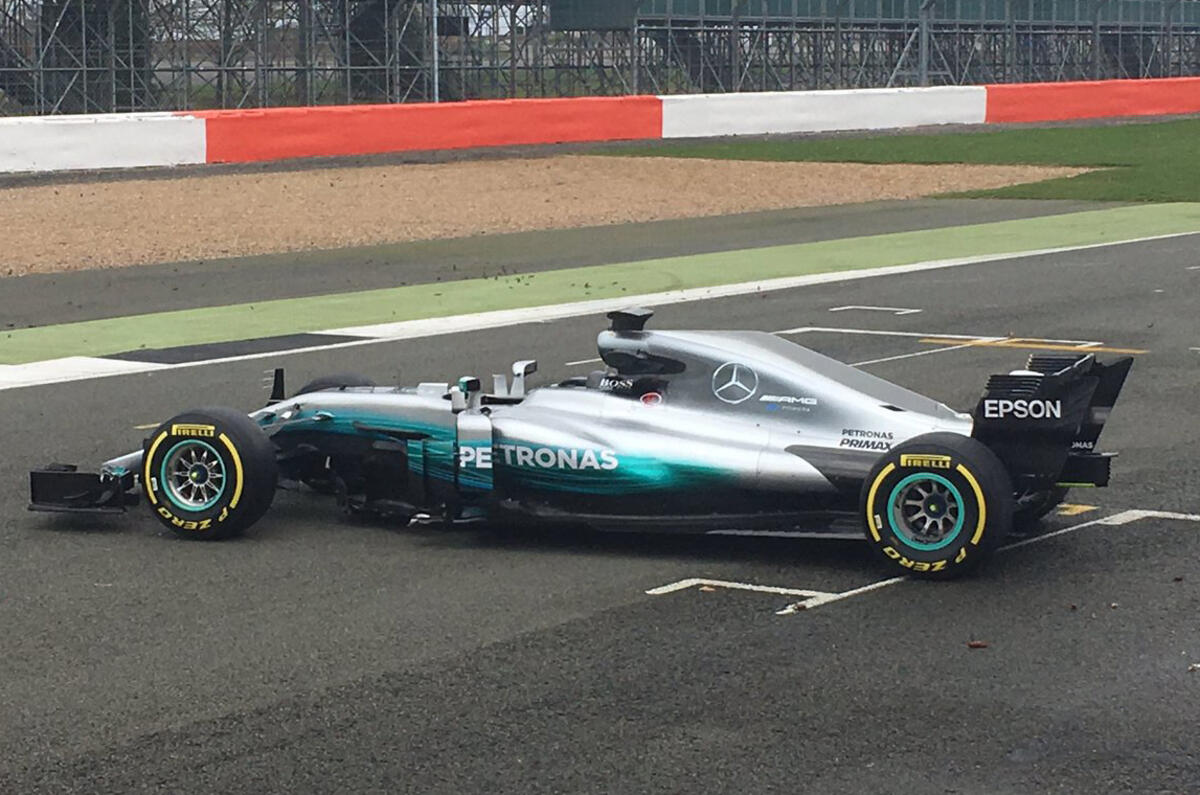 Mercedes Amg F1 W08 2017 Challenger Launches Eq Power Brand Autocar