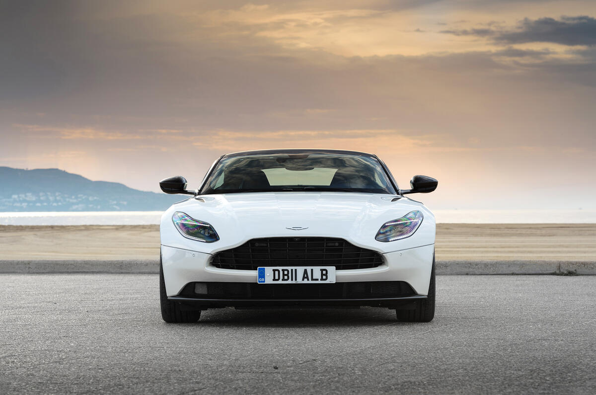 Aston Martin DB11 V8 front end