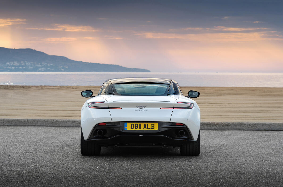 Aston Martin DB11 V8 rear end