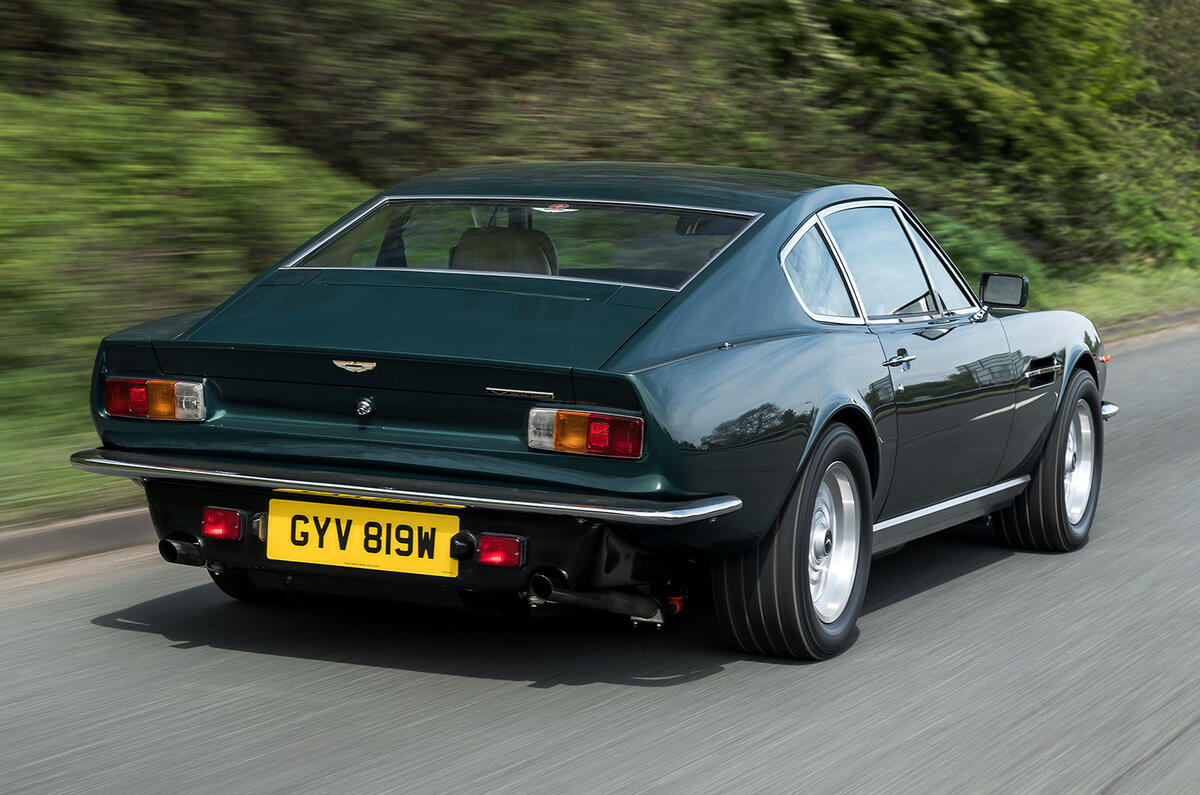 Aston Martin V8 rear three quarter