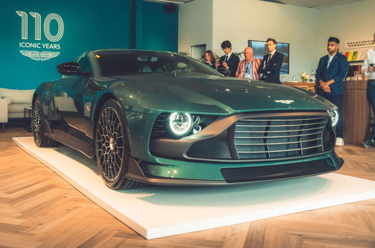 aston martin valour front
