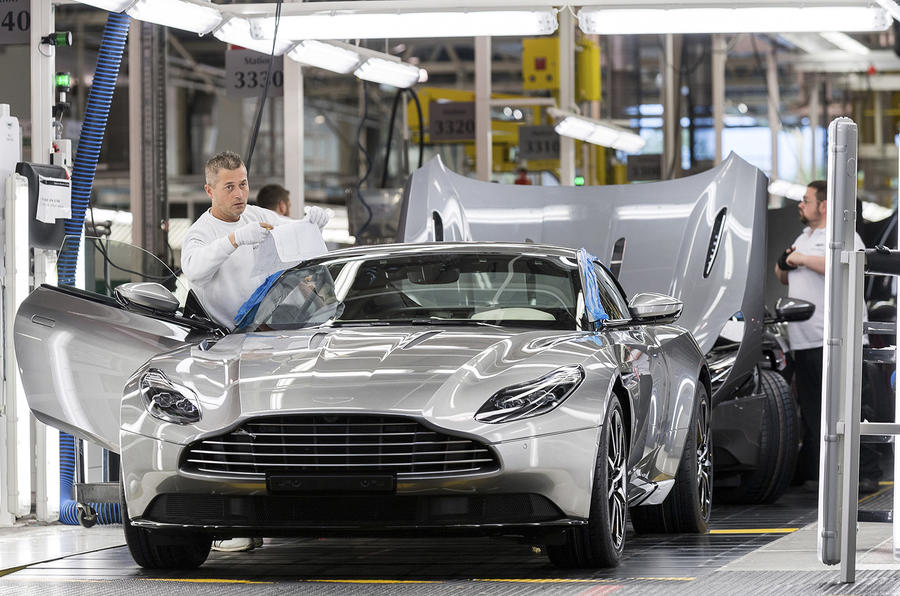 Aston Martin production, sales reach nine-year high