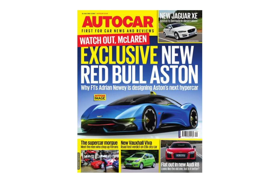 Red Bull Aston Martin Autocar cover