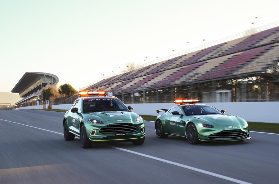 Aston Martin continues to lead the way with Official Safety Car of Formula 1® 01