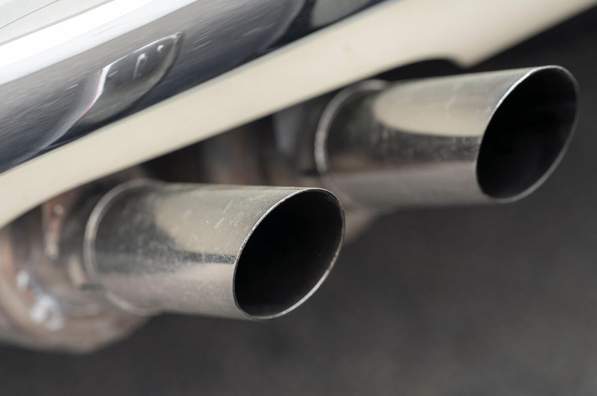 Aston Martin Works electric DB6 Volante - exhaust