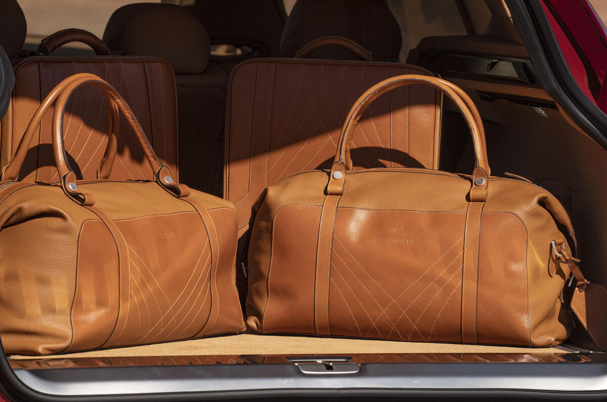 2020 Aston Martin DBX luggage sets