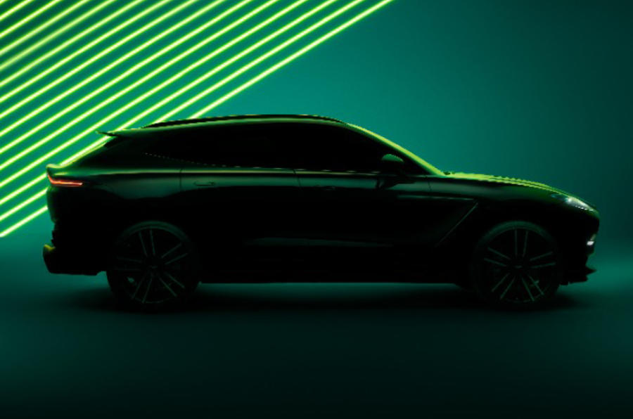 Aston Martin DBX teaser