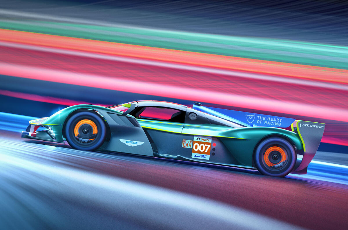 Aston Martin Le Mans Valkyrie side