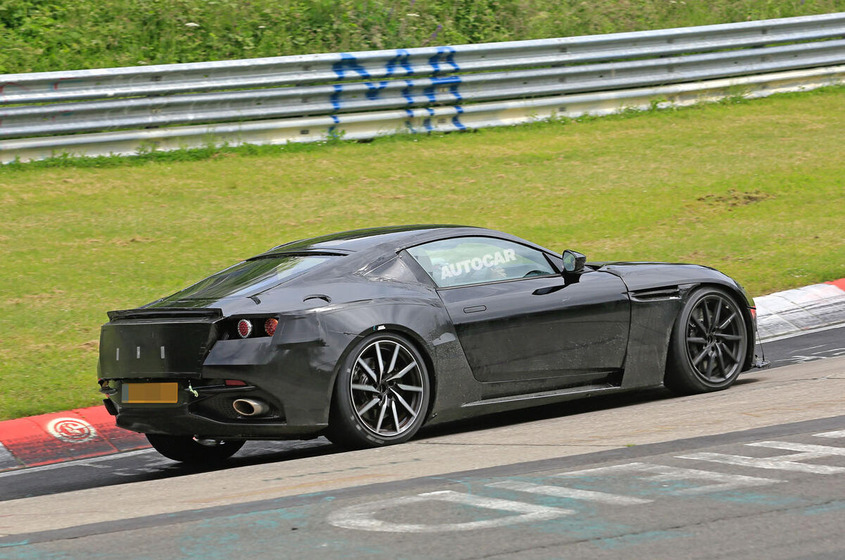 2018 Aston Martin Vantage Spotted Testing In Britain Autocar