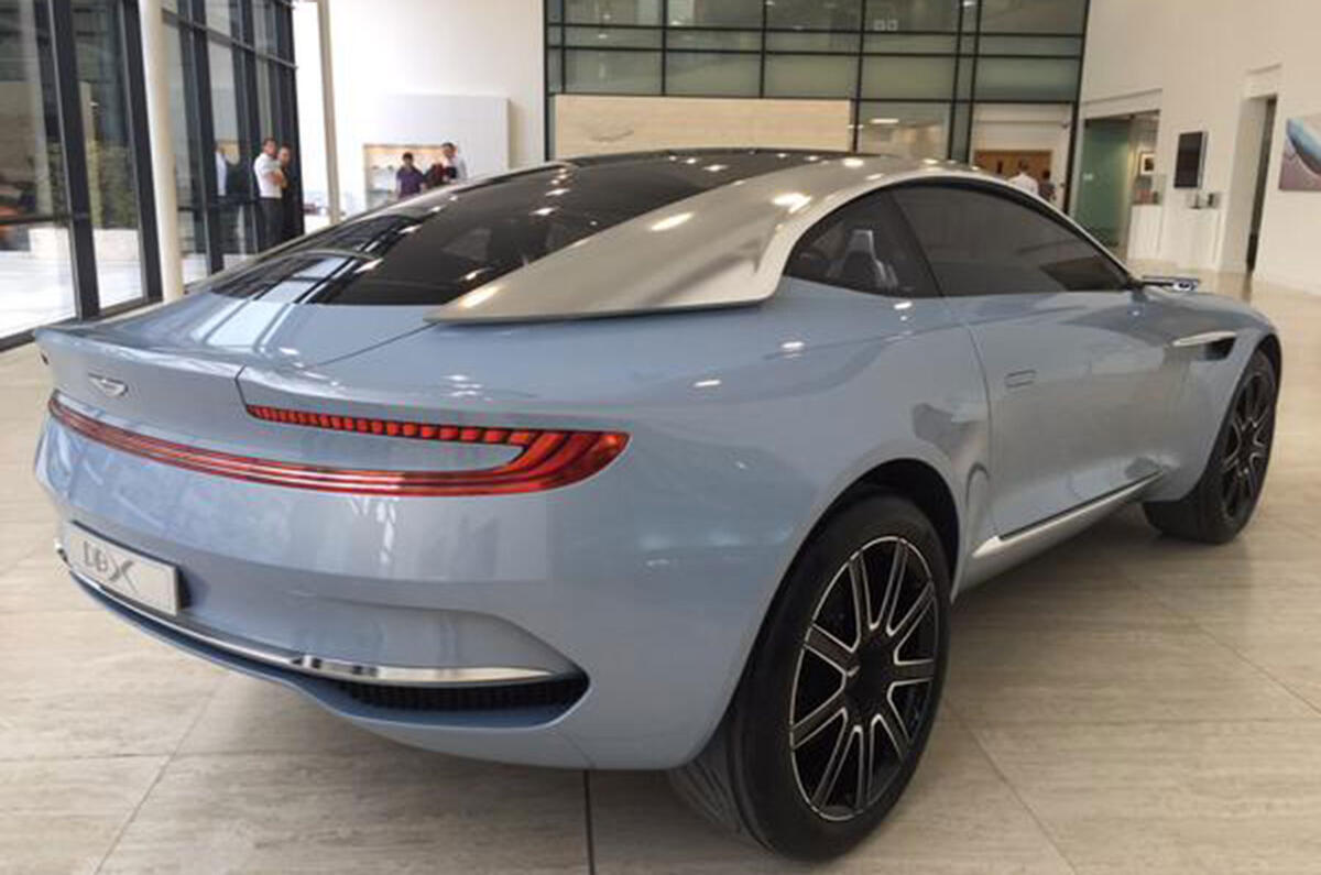 Aston Martin DBX rear