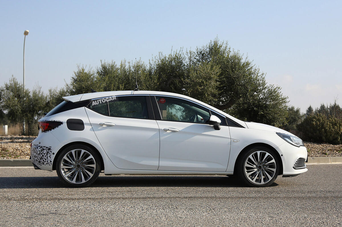 2016 Vauxhall Astra Biturbo Spotted Autocar