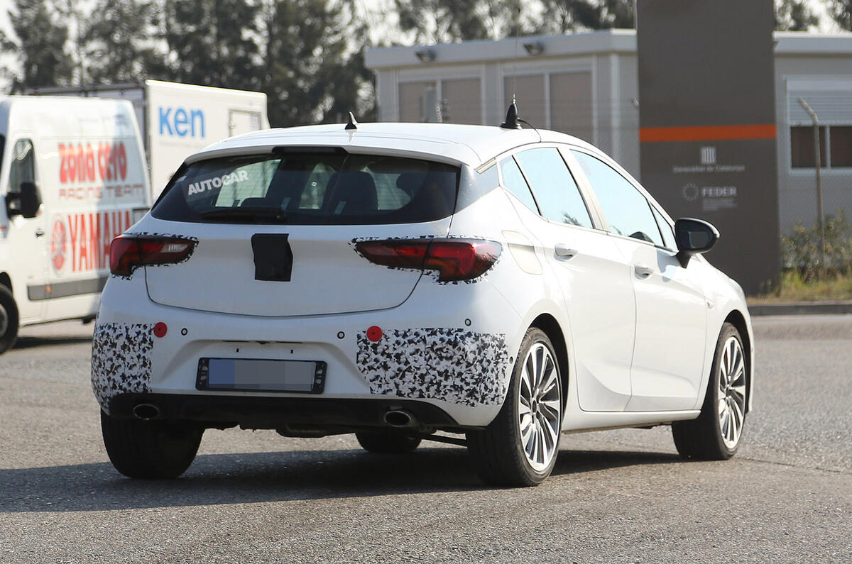 2016 Vauxhall Astra Biturbo Spotted Autocar