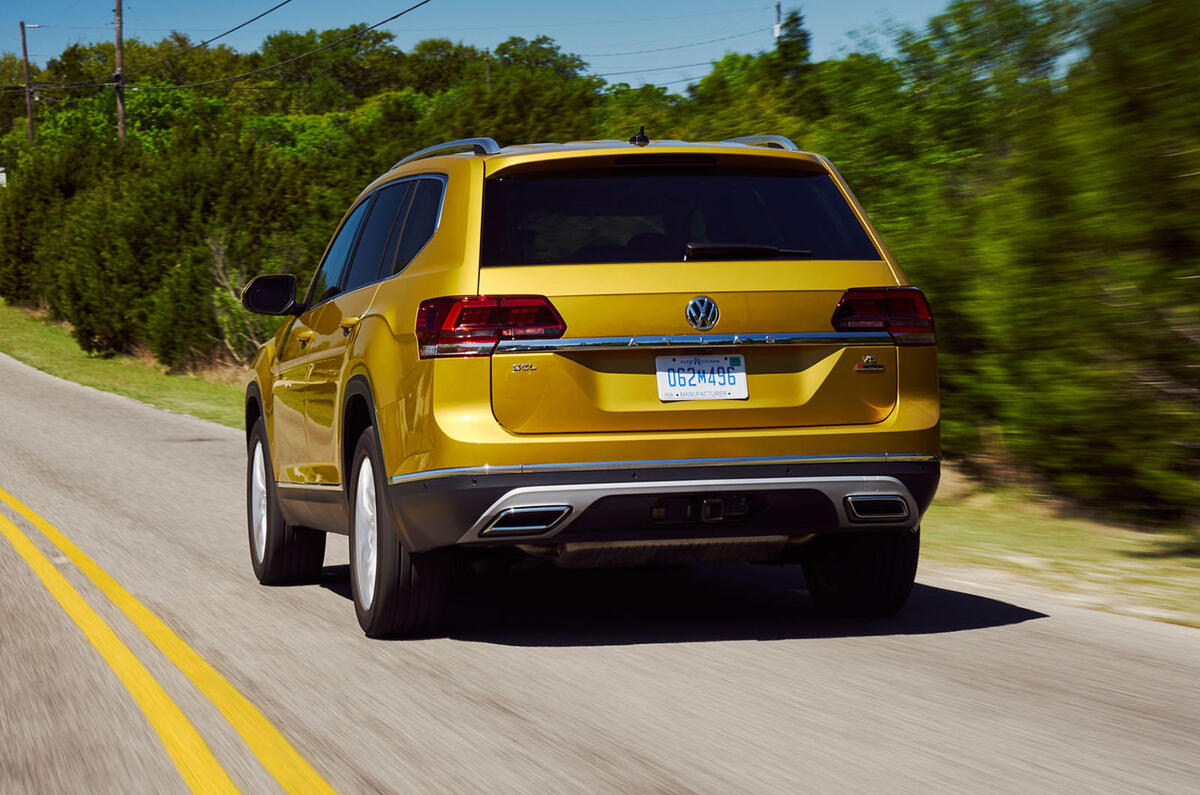 Volkswagen Atlas 2017 review Autocar