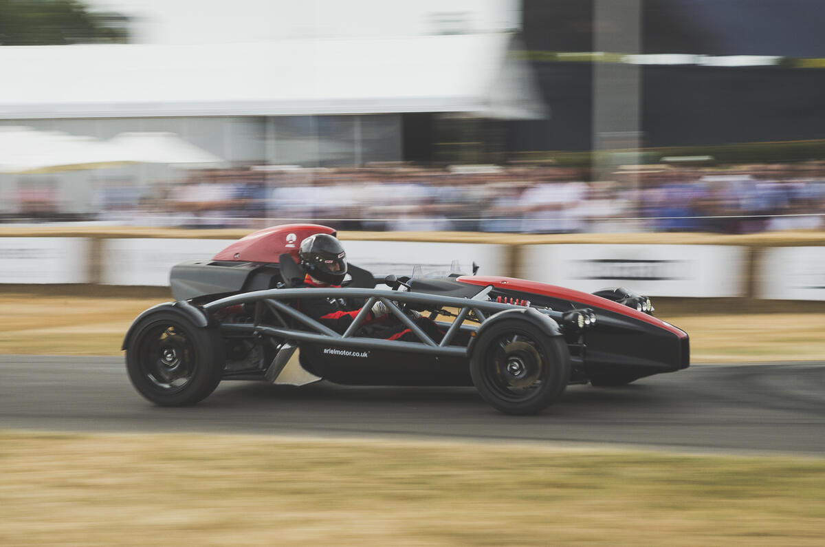 All-new 320bhp Ariel Atom 4 makes Goodwood first appearance