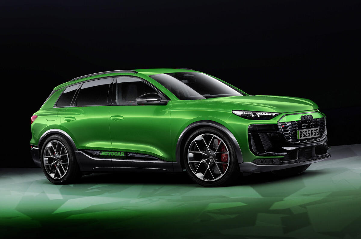 aud rs q6 etron render 2024 