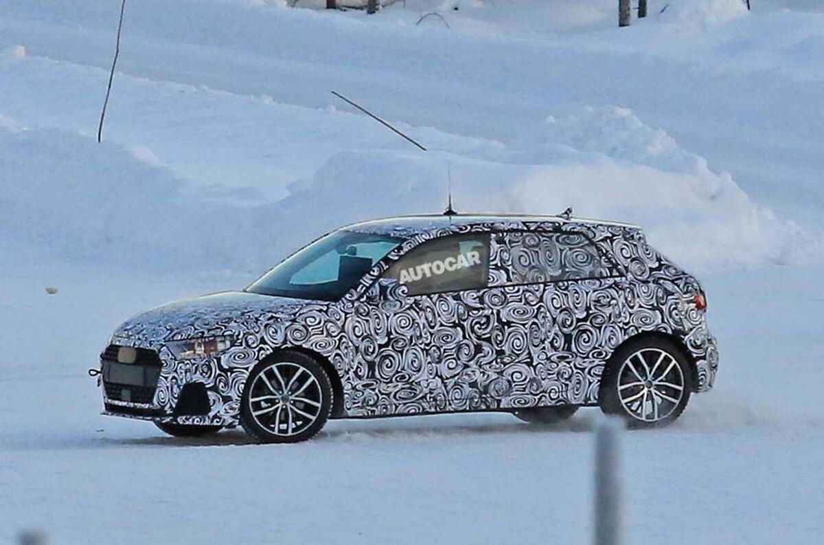Next Audi A1 captured on video before 2019 launch