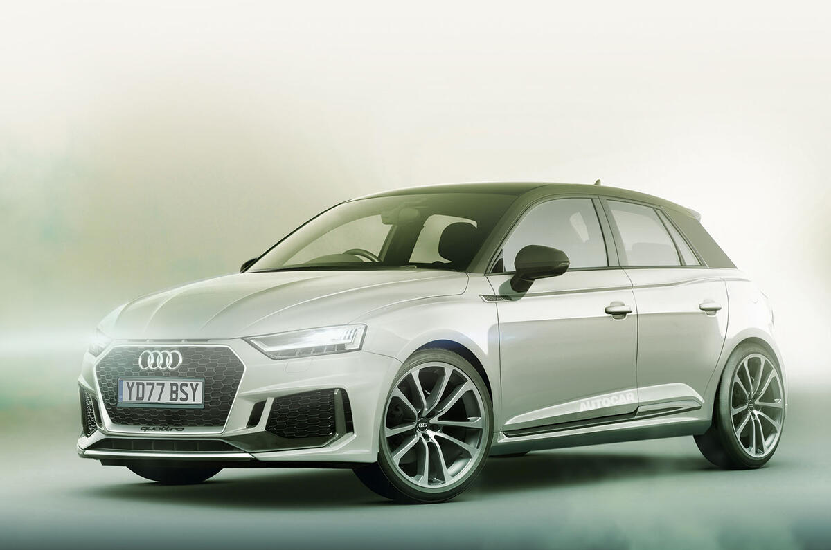 Next Audi A1 captured on video before 2019 launch