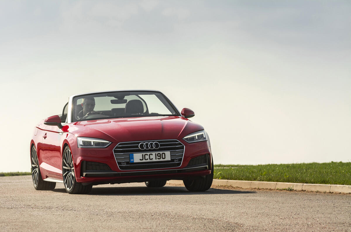 Audi A5 Cabriolet 2.0 TDI S tronic first drive Autocar