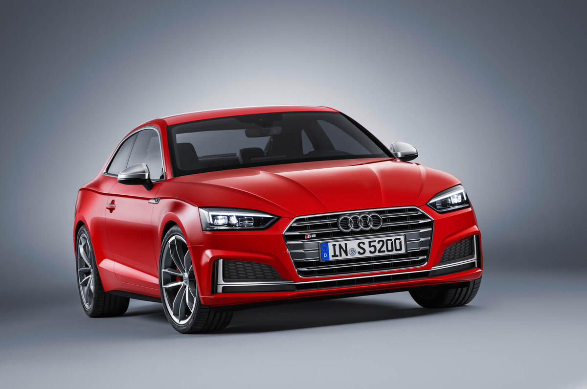 2017 Audi A5 coupe and S5 revealed