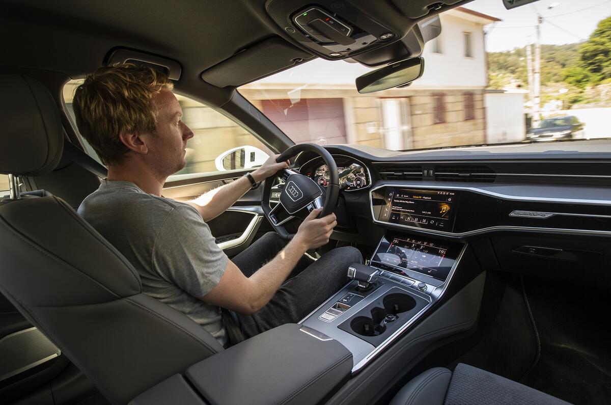 Audi A6 2018 review Ricky driving