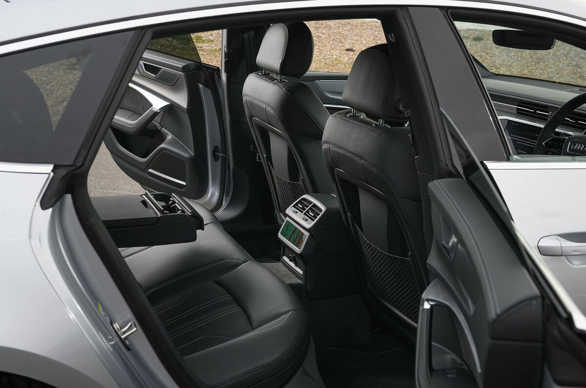 Audi A7 back seat