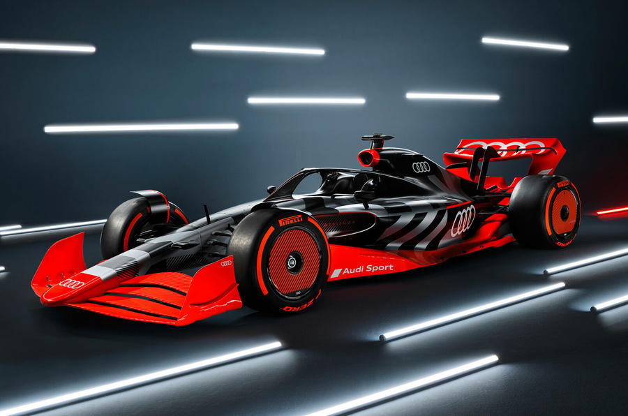Audi F1 concept 2022 front quarter