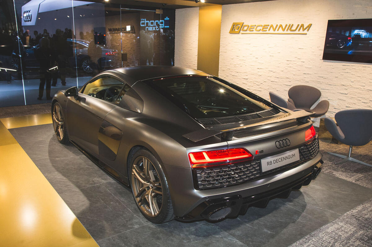 Audi R8 V10 Decennium Marks 10 Years Of Production Autocar