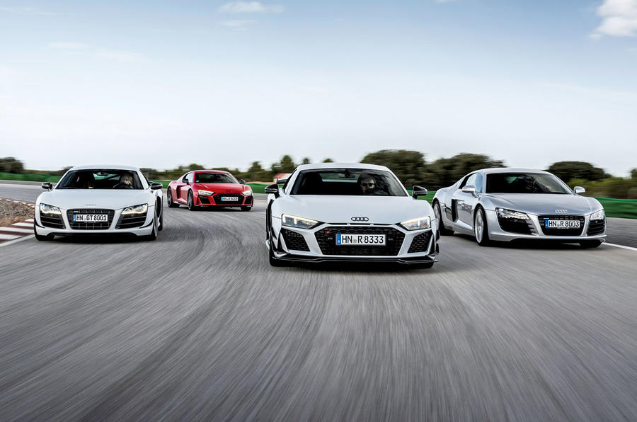 Audi R8 generations