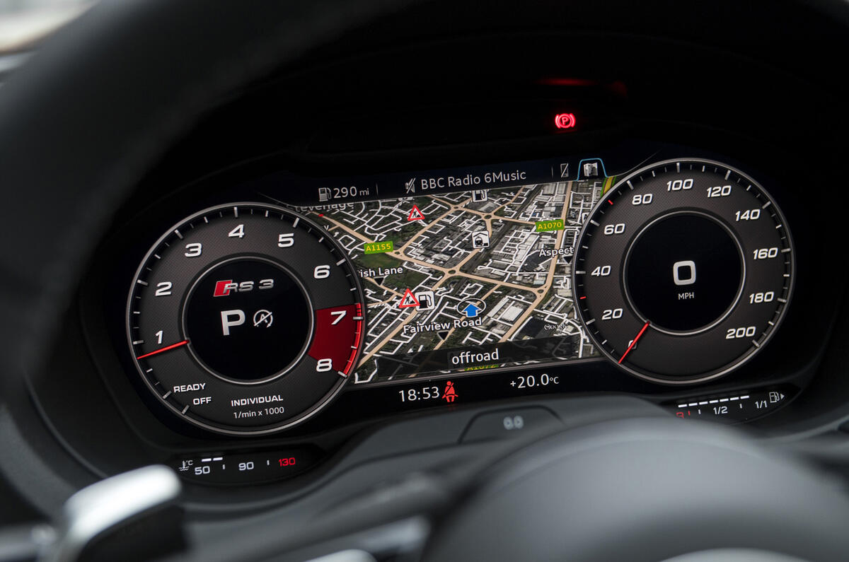 Audi Rs3 Sportback Uk 2017 Review Autocar
