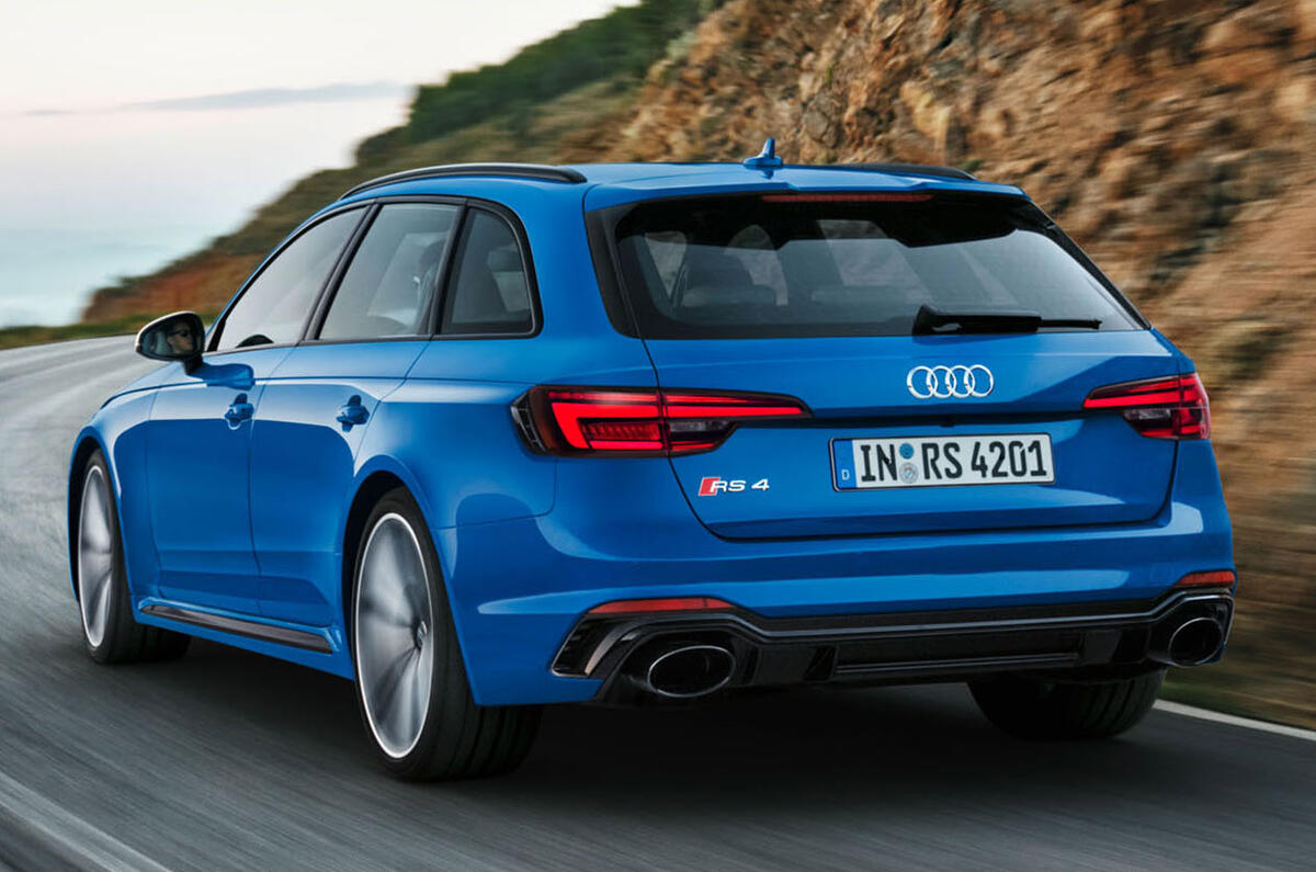 new audi rs4 avant unveiled with 125lb ft torque boost sport sign up
