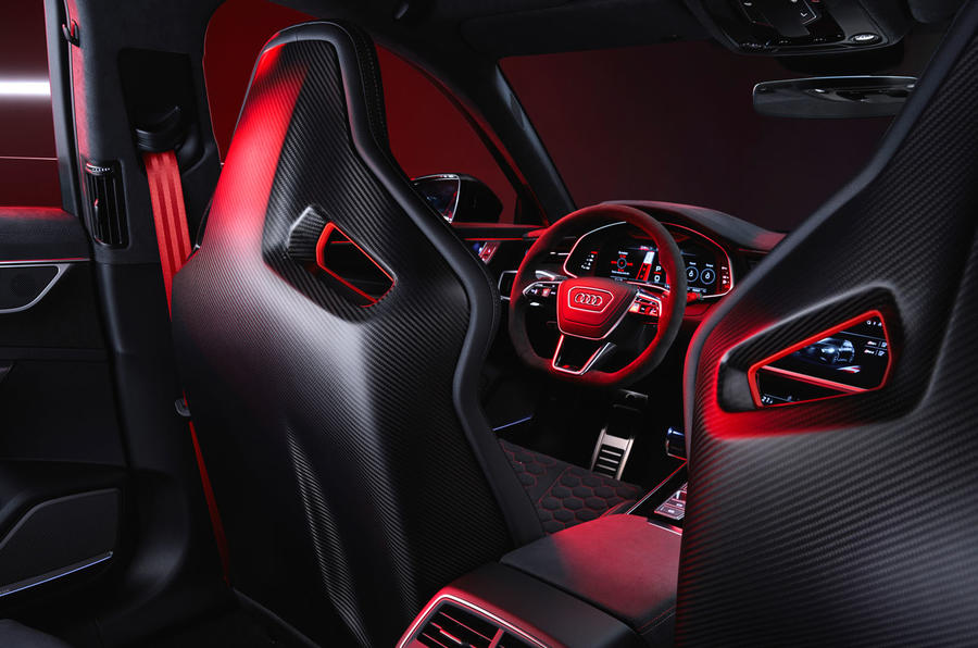 Audi RS6 GT интерьер 6