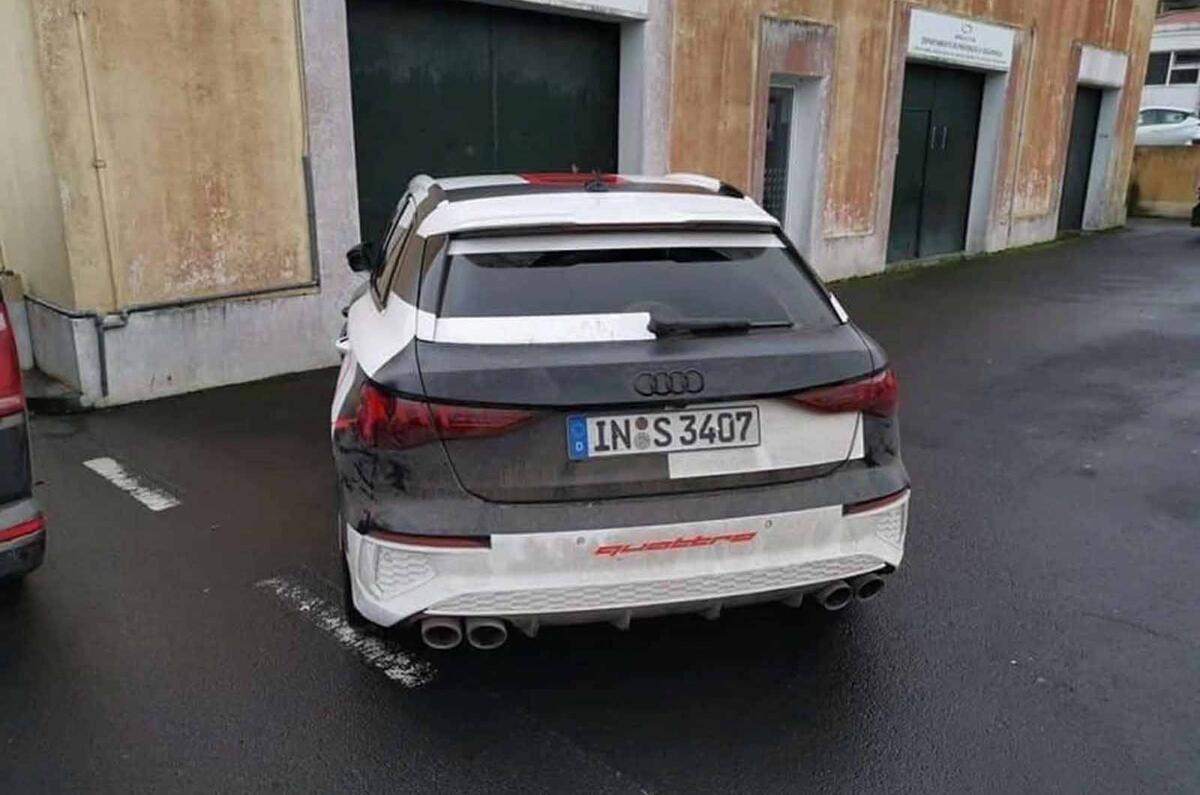 2020 Audi S3 caught in official wrap ahead of A3's Geneva ...