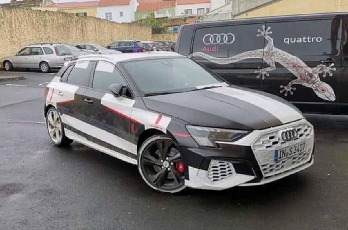 2020 Audi S3 Caught In Official Wrap Ahead Of A3 S Geneva Reveal