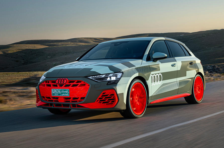 audi s3 prototype review 2024 01 tracking front
