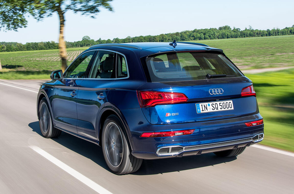 Диффузор audi sq5