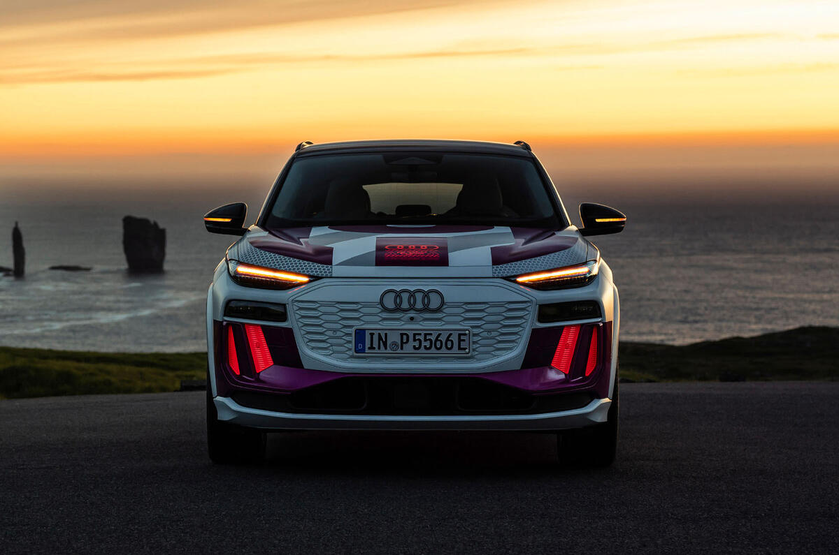 audi sq6 e tron prototype review 2023 24