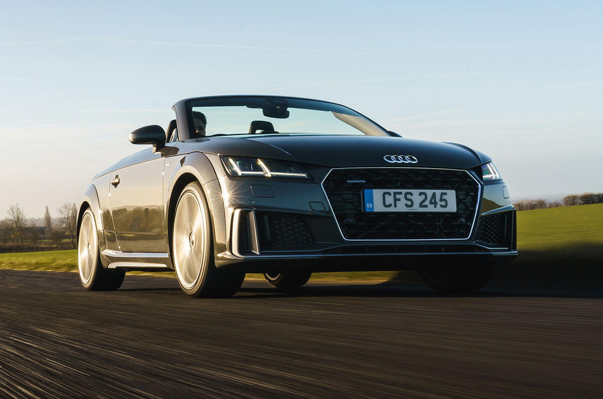 audi tt roadster top 10