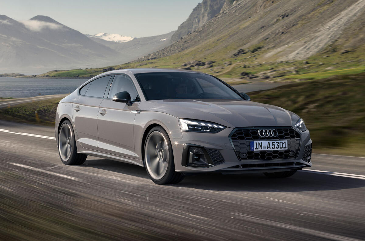 Audi A5 revamped with new styling, mild hybrid powertrains Autocar