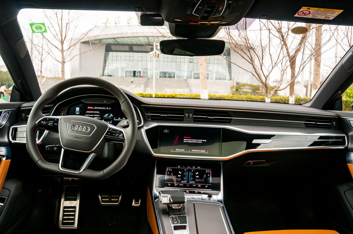 Intérieur de l'Audi A7L