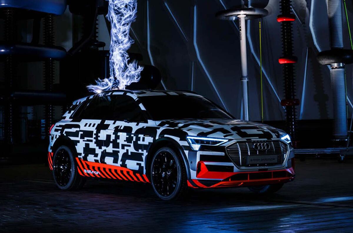 Audi E Tron Aero Focused Suv To Use World S First