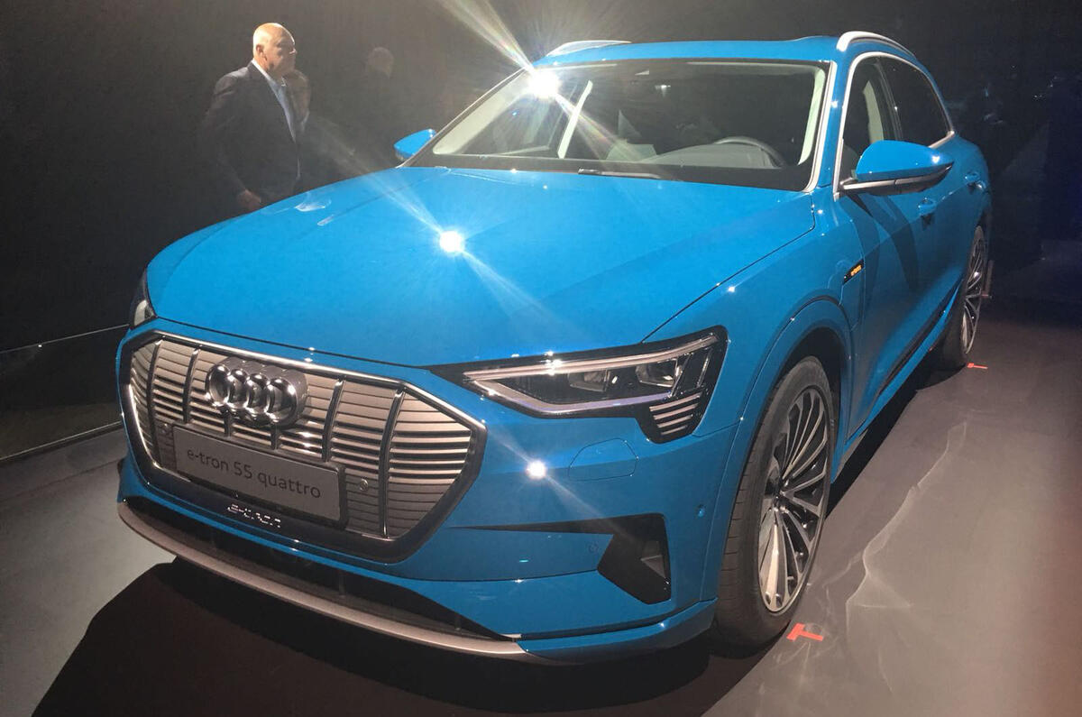 New Audi E Tron Launch Edition Of Brand S First Ev
