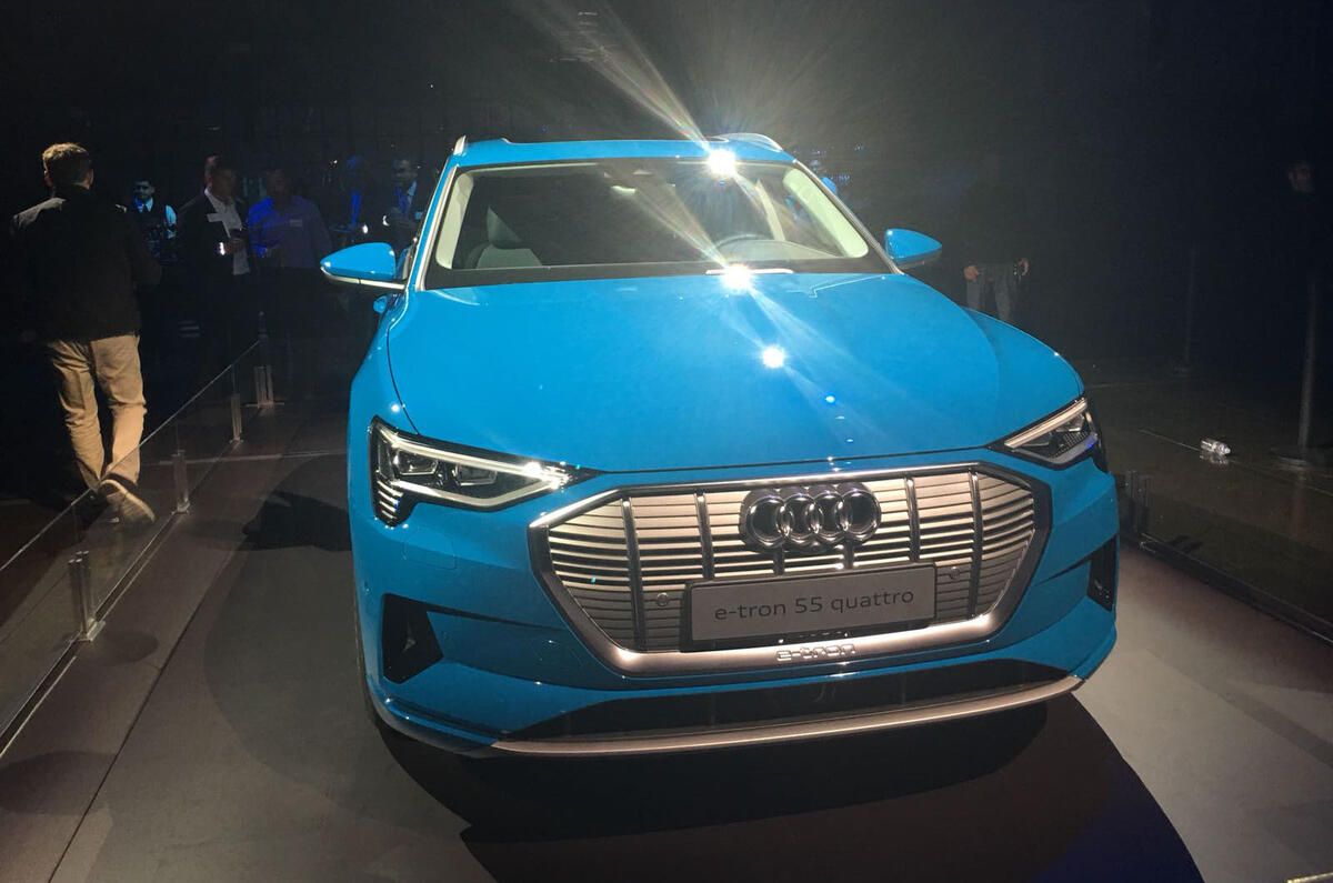 New Audi E Tron Launch Edition Of Brand S First Ev