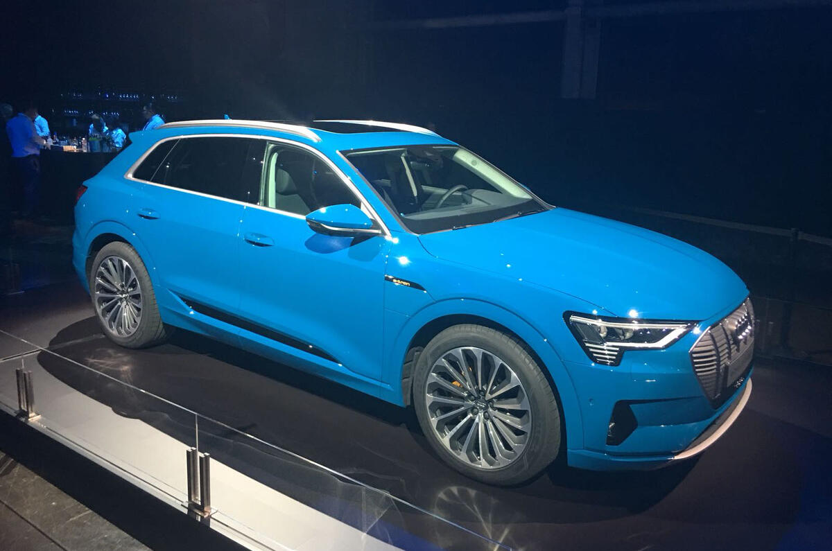 New Audi E Tron Launch Edition Of Brand S First Ev