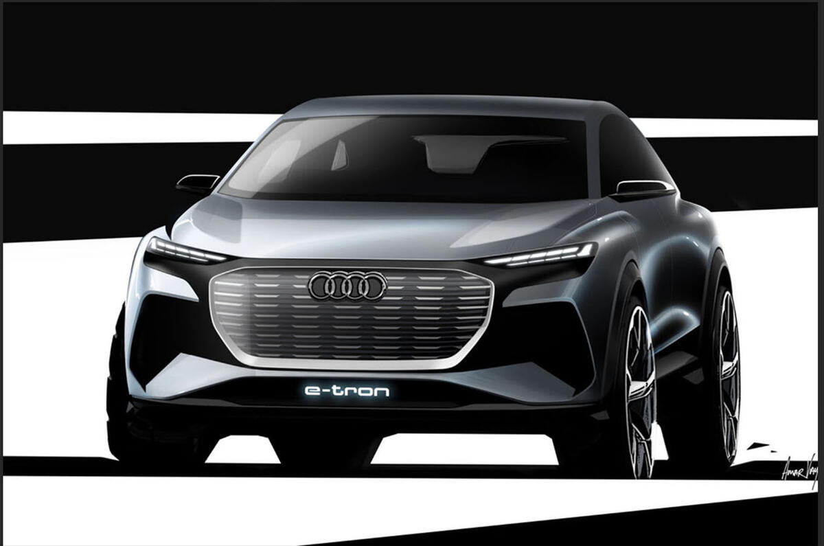 Audi Previews Q4 E Tron Concept Ahead Of Geneva Unveiling